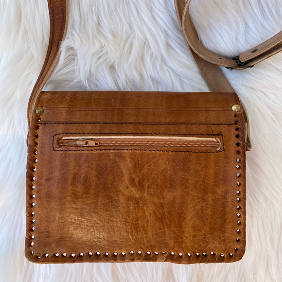 Moroccan Leather Handmade Purse - Picture 5 of 7